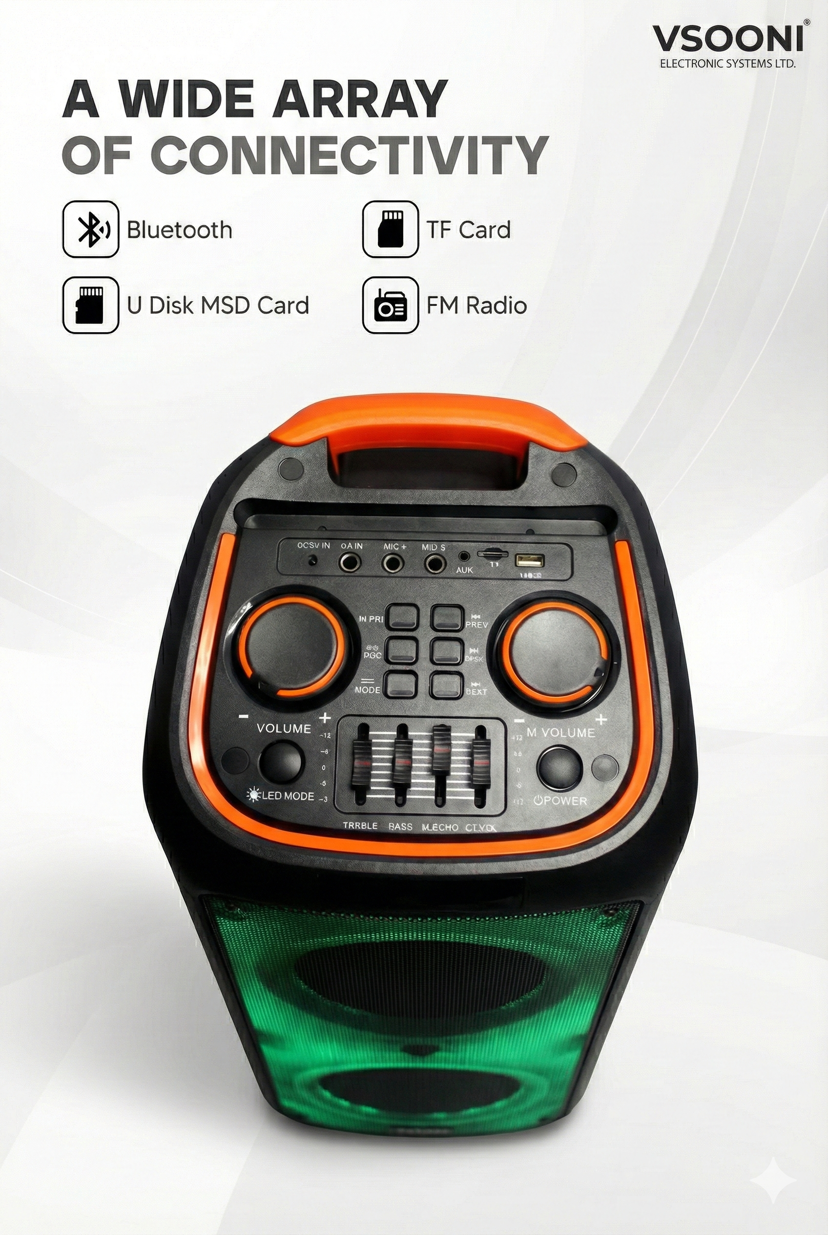 Vsooni NDR-1095 BT SPEAKER