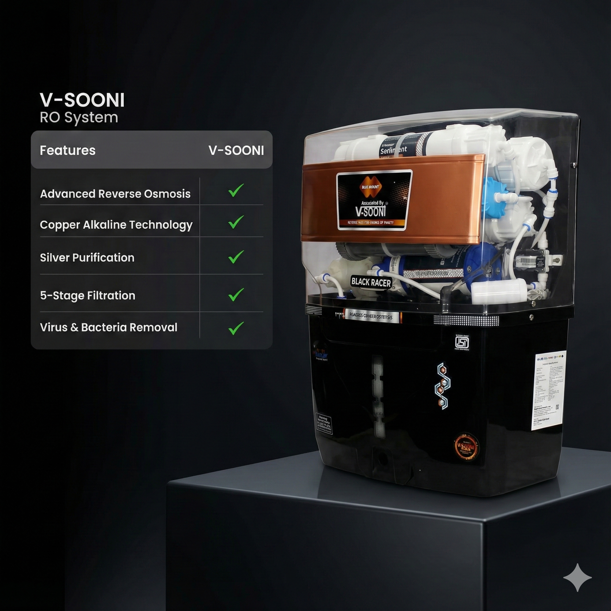 Vsooni Black Racer RO