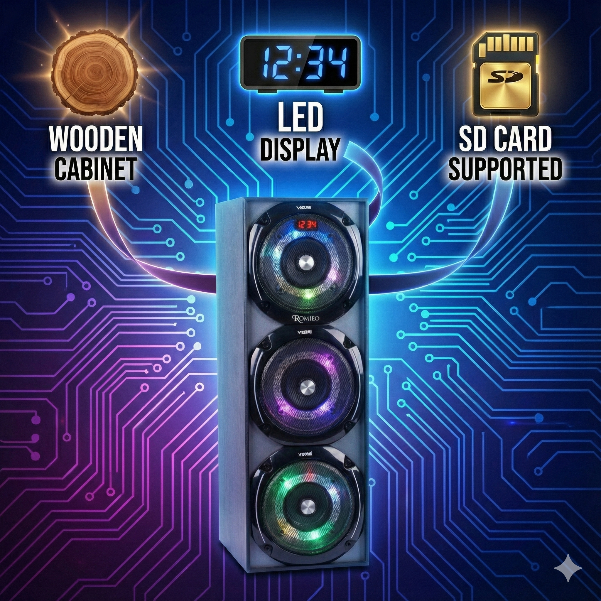 Vsooni Thar BT SPEAKER