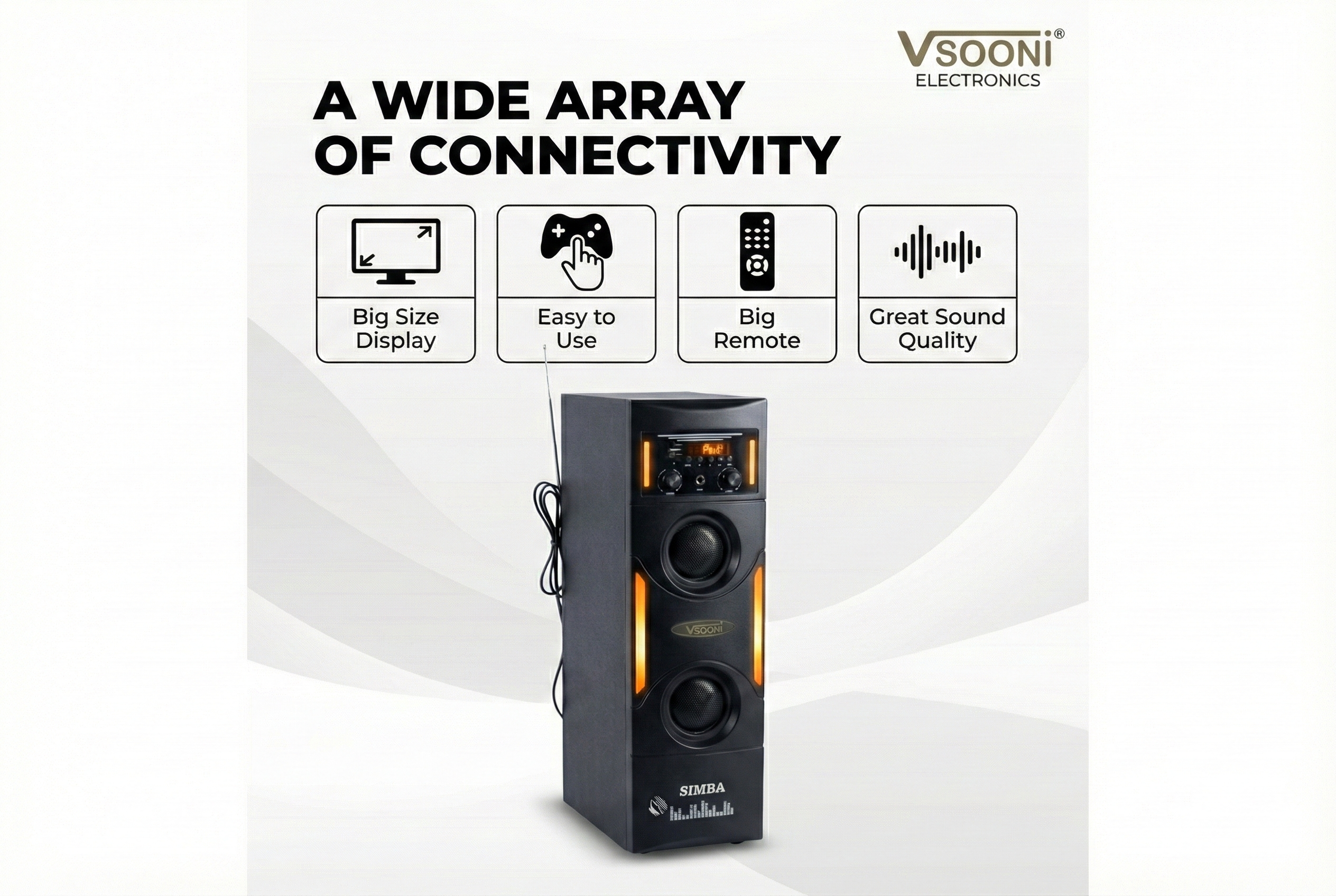 Vsooni SIMBA BT SPEAKER
