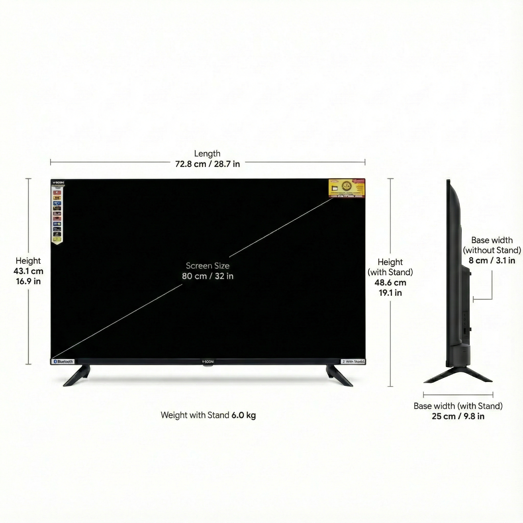32 Inch FIRE LED TV 1